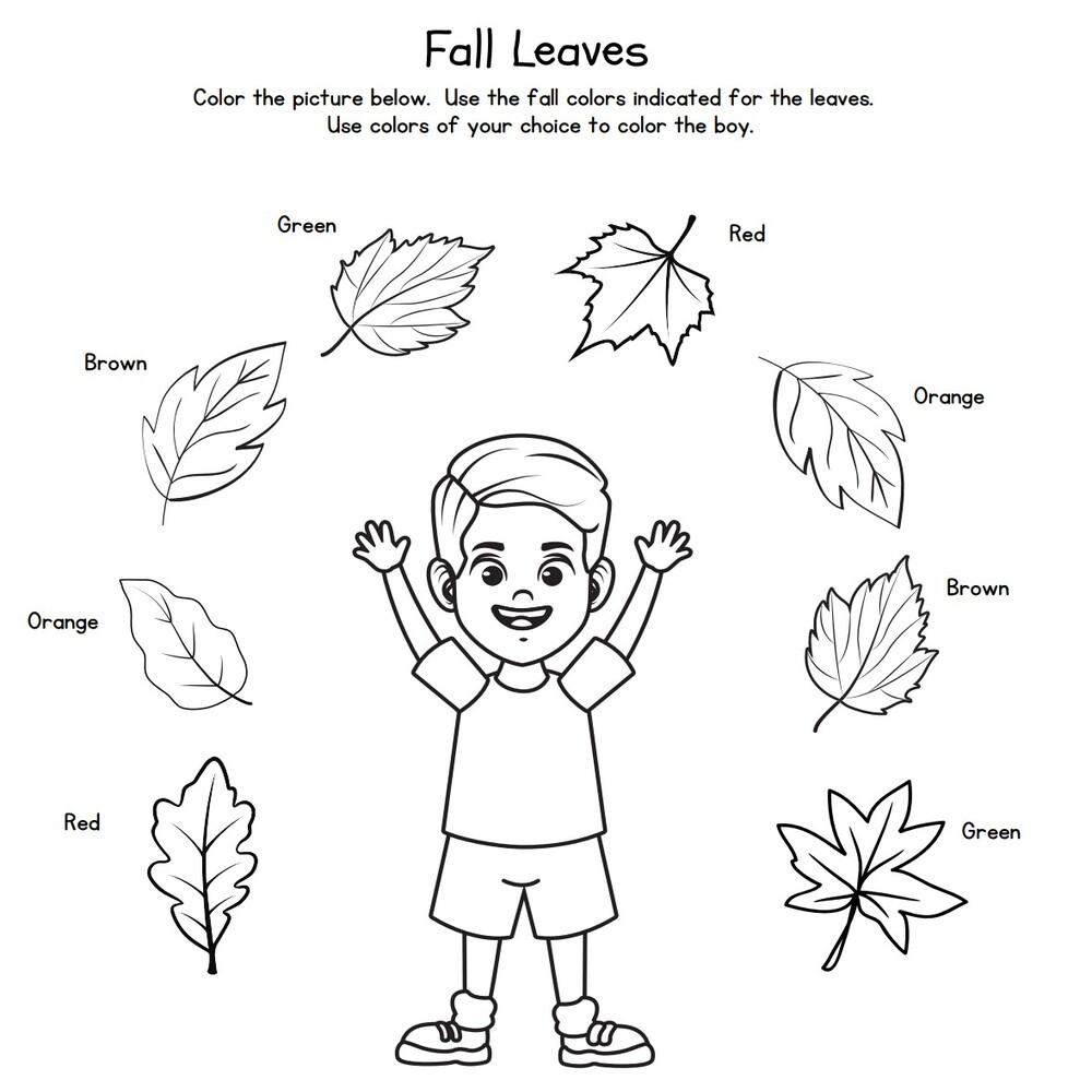 Fall Leaves Printable