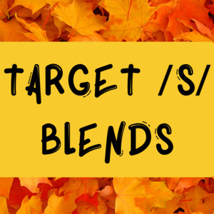 Autumn /s/ Blends – Sticky Notes Interactive
