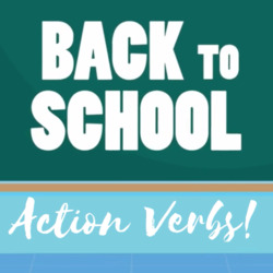 Back to School with Action Verbs Video