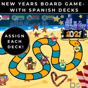 Board Game – New Years Interactive