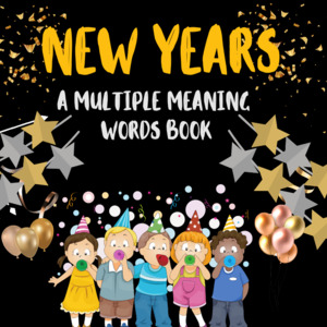 New Years – Multiple Meaning Words Book Interactive