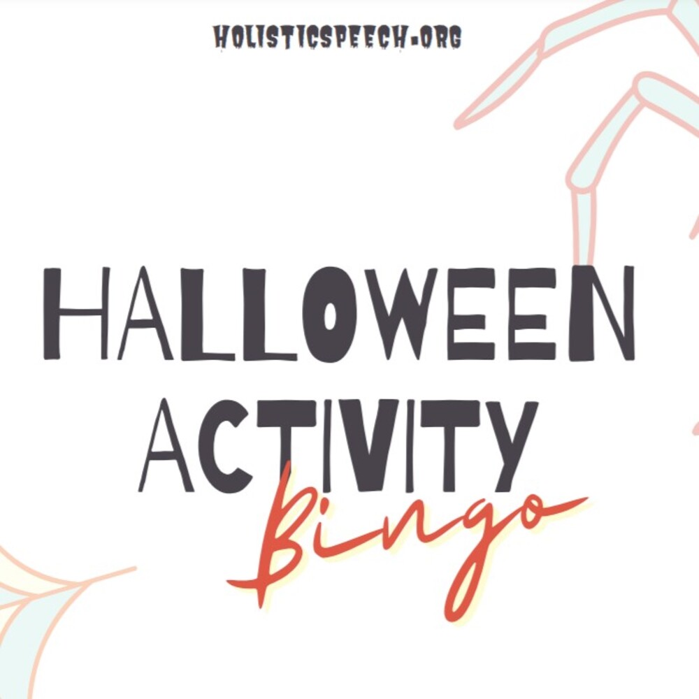 Halloween Activity Bingo Printable