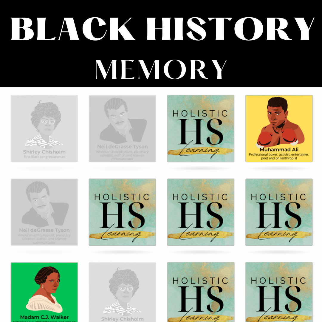 Black History Memory Freebie