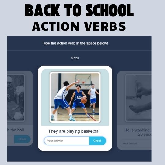 Back to School – What’s the Action Verb?