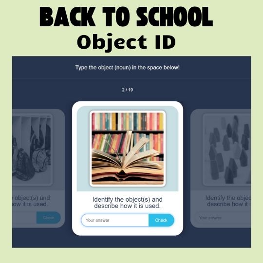 Back to School Supplies (Object ID)