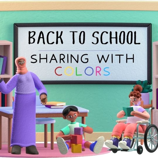 Back to School Sharing with Colors and Object ID
