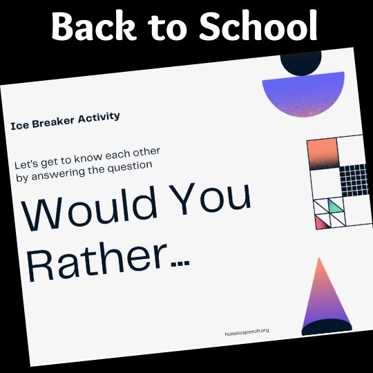 Would You Rather – Back to School Edition