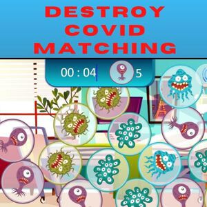 Destroy COVID Matching Game