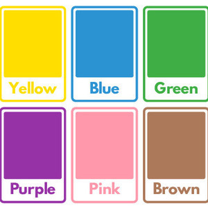 Learning Colors Printable